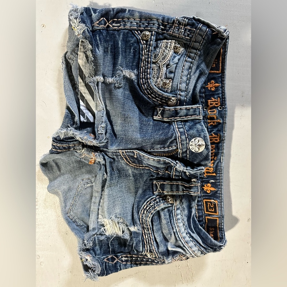 Womens rock revival shorts